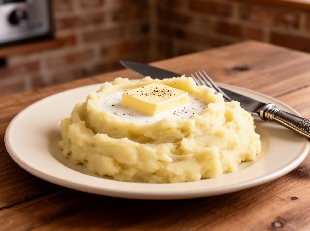 Erickson Slow Cooker Garlic Mashed Potatoes