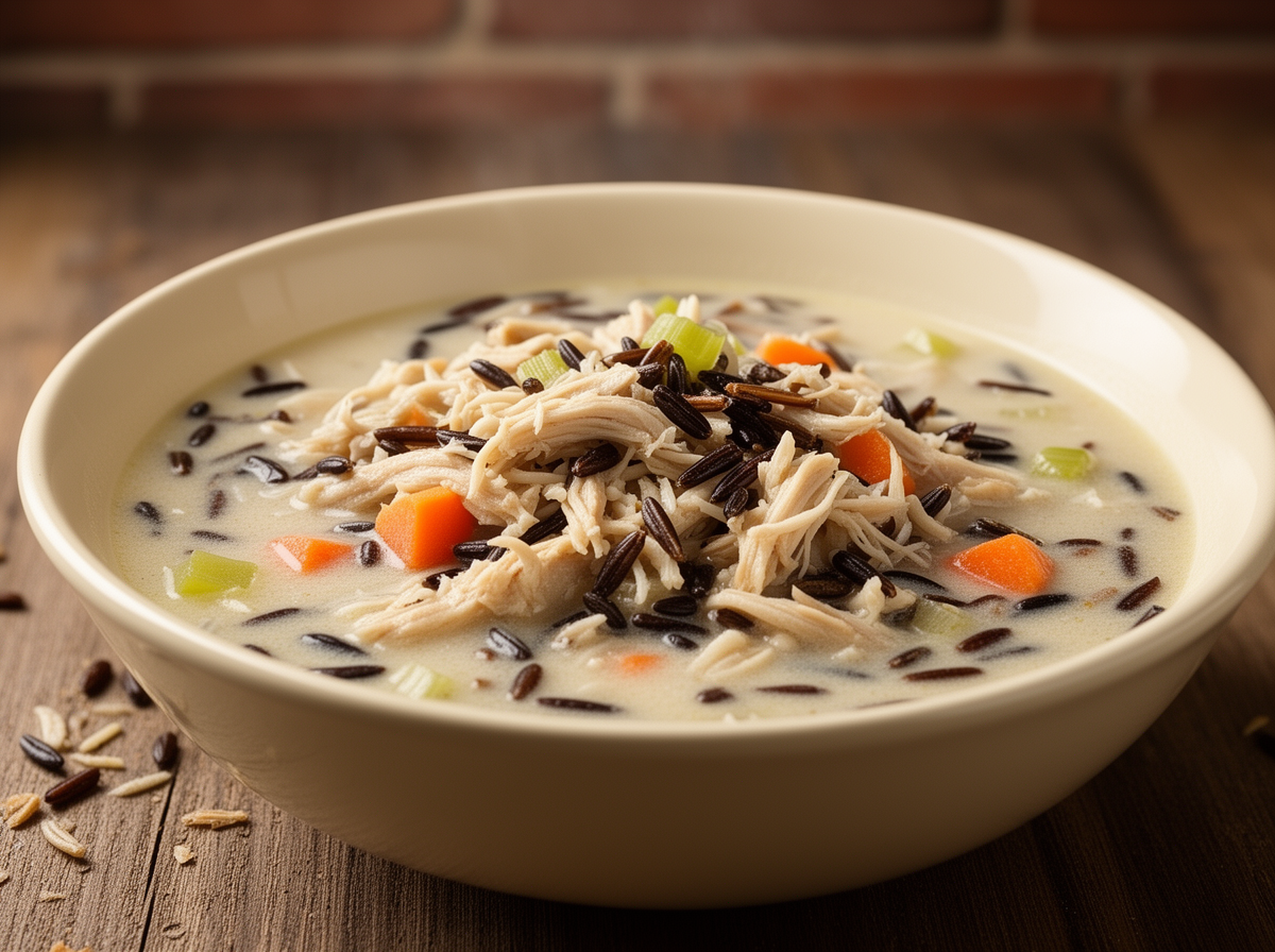 Erickson Slow Cooker Chicken & Wild Rice Soup
