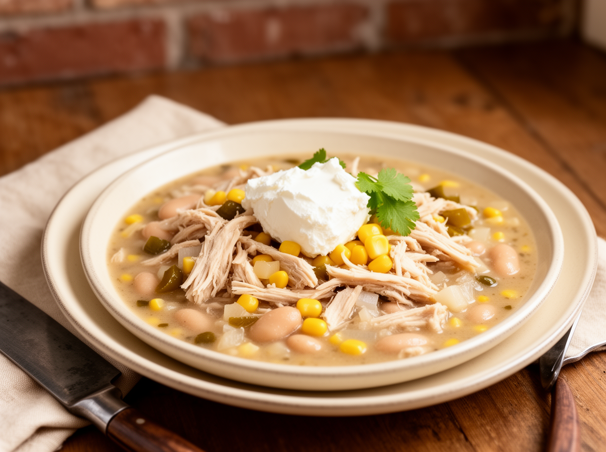 Erickson Slow Cooker White Chicken Chili