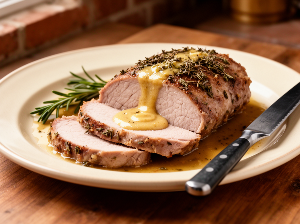 Erickson Slow Cooker Pork Loin with Garlic & Herbs