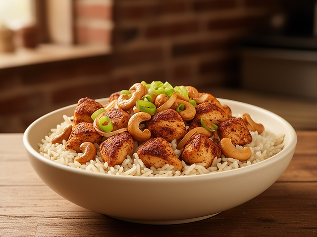 Erickson Cajun Cashew Chicken & Rice