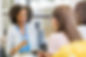 Therapist discussing Suboxone treatment with patients.