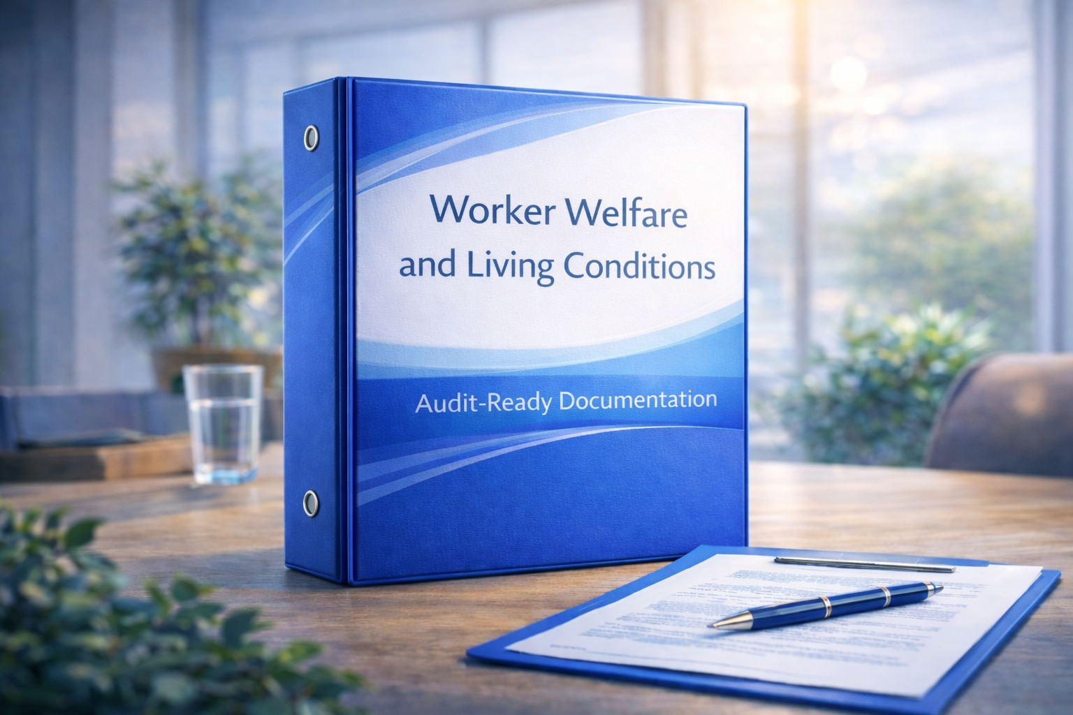 Worker welfare and living