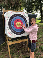 Archery at Camp Frontier