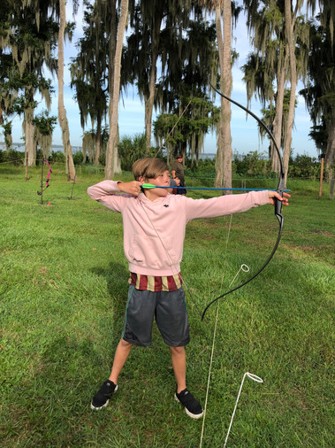 Archery at Camp Frontier