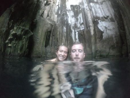 Underwater Caves Exploring