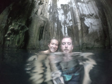 Underwater Caves Exploring