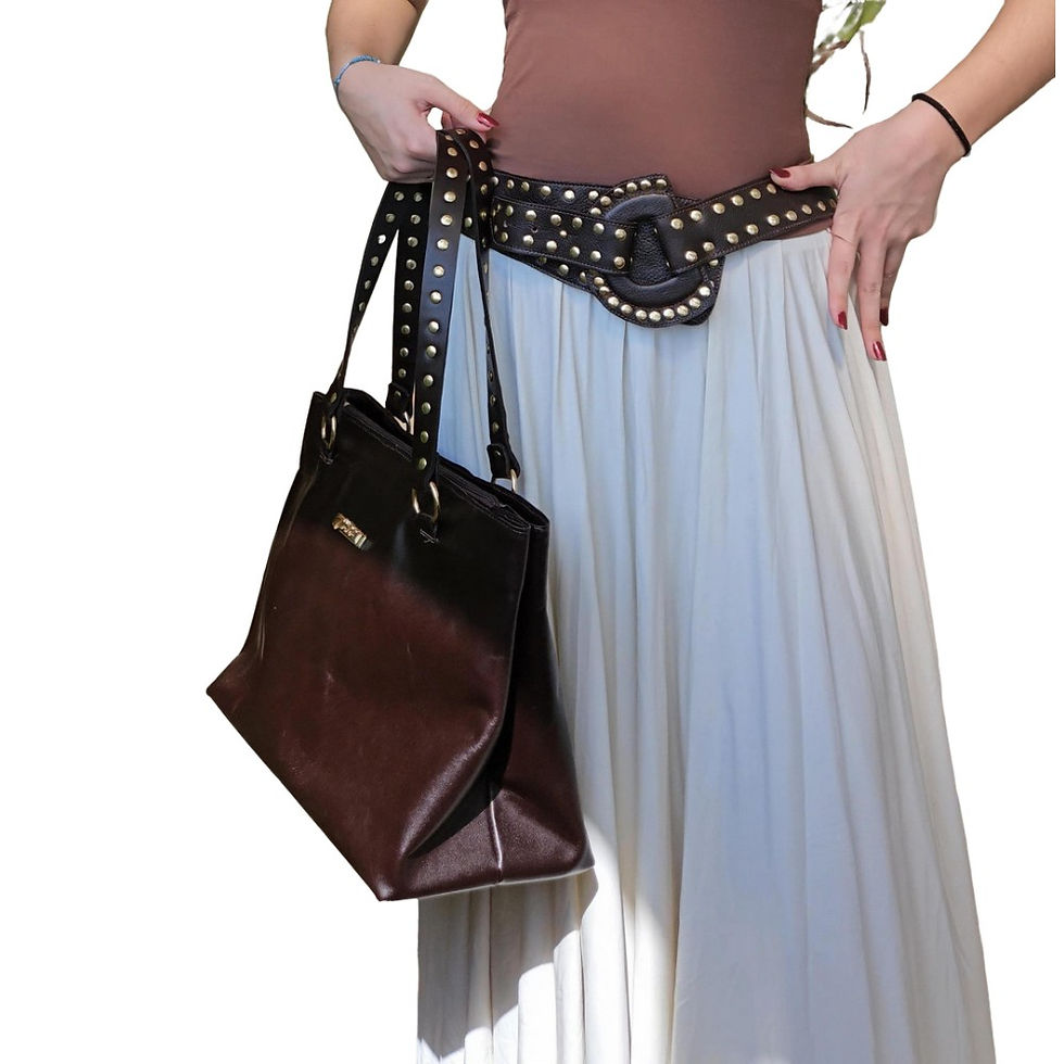 Miniatura: bolsa tote elegance café