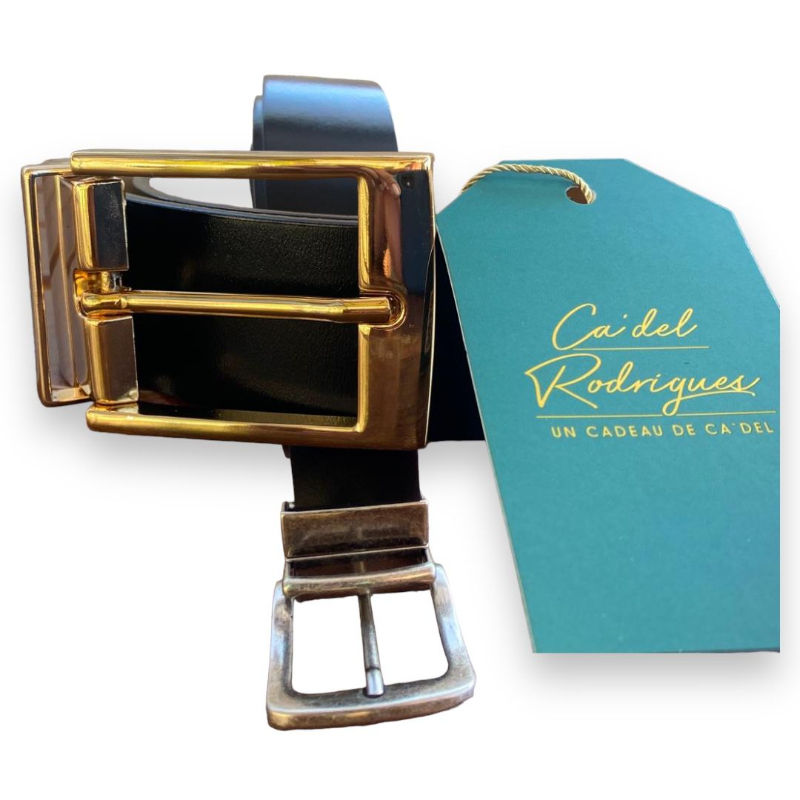 Miniatura: cinto feminino de couro verniz preto
