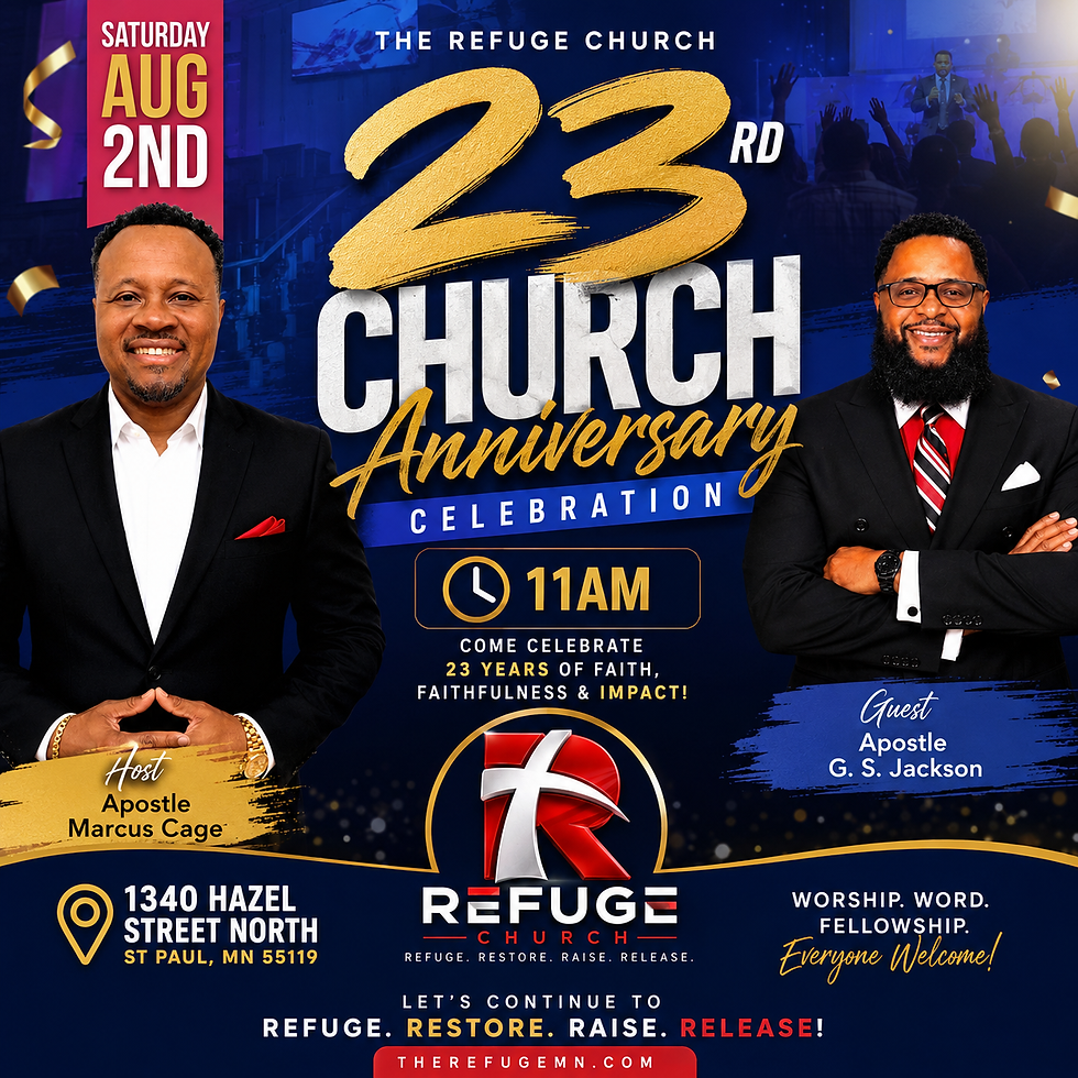 Church 23 Year Anniversary Celebration