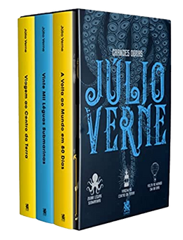 Grandes Obras de Júlio Verne - Box com 3 Livros