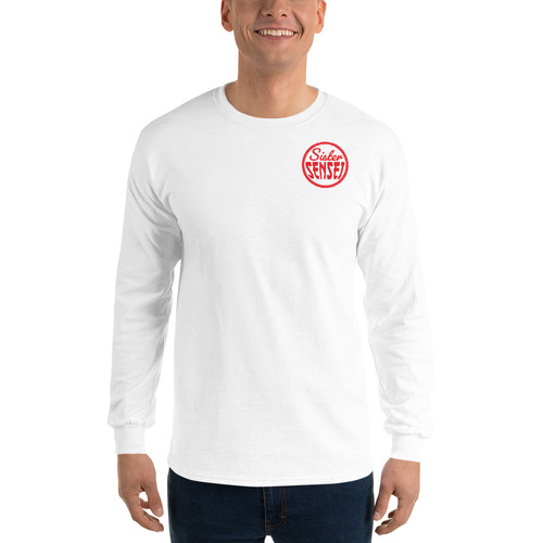 【SATIIIZ】Keuleb Printed Jersey Long Sleeve T-Shirt Sister Sensei