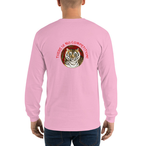 COMPAGNO☆VALIANT TIGER LONG SLEEVE TEE Tiger Face Long Sleeve Adult – Belle Cher