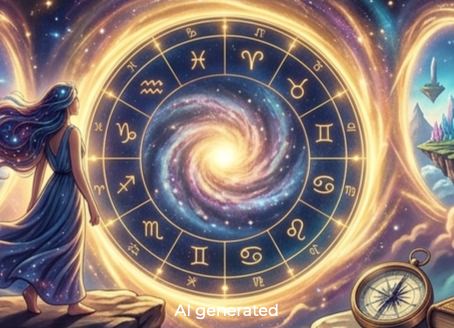 astrologer gazing