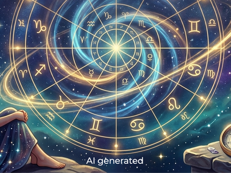 astrologer gazing the skies