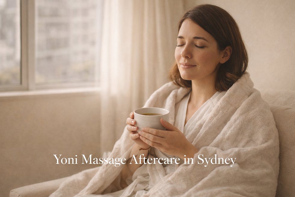 悉尼情慾按摩护理指南：疗程后该怎么做 + 什么是正常反应