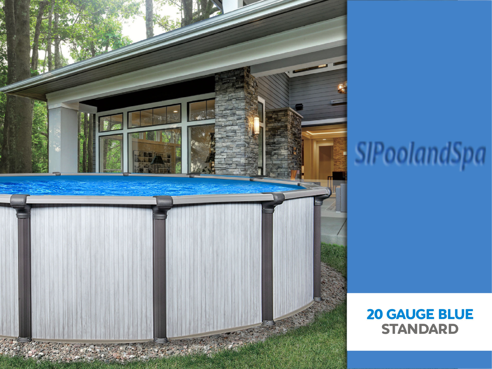 15'x54" Saltwater Titan Round Pool