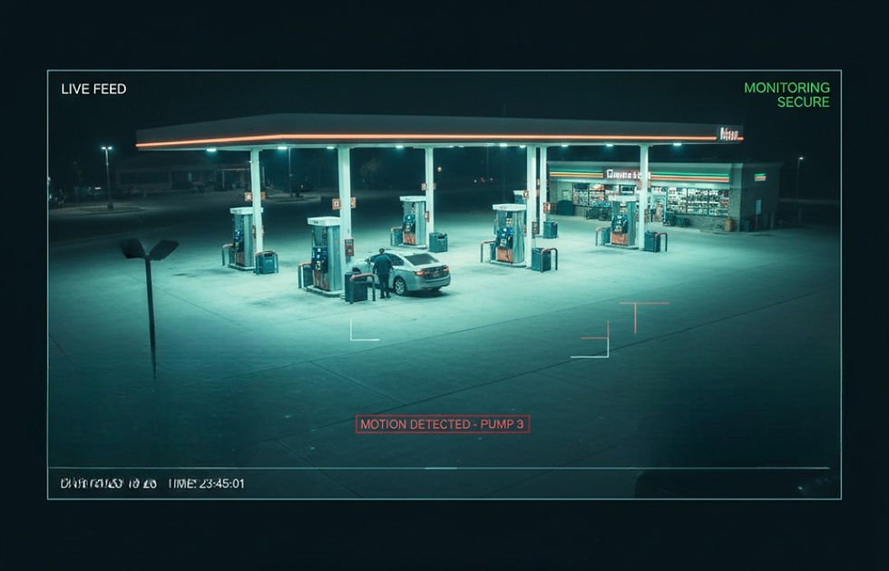 Business professional standing in server room with text overlay “How Smart Security System is Changing Businesses” — featuring live CCTV monitoring and security cameras for modern enterprise security