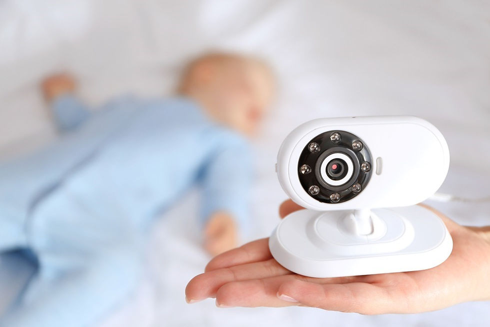How does a nanny camera work