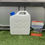 Thumbnail: 9.5 LITRE SLIMLINE FRESH WATER CONTAINER (BLUE SCREW TOP)