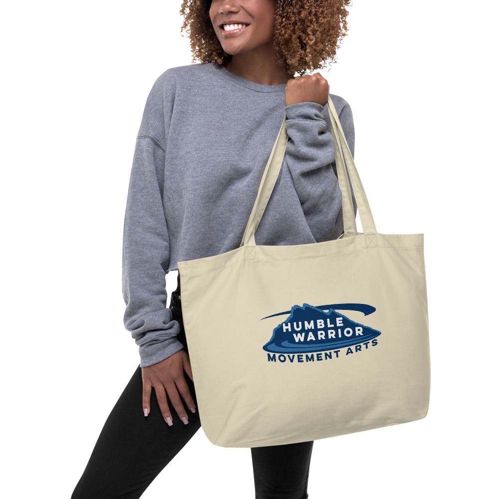Large organic tote bag