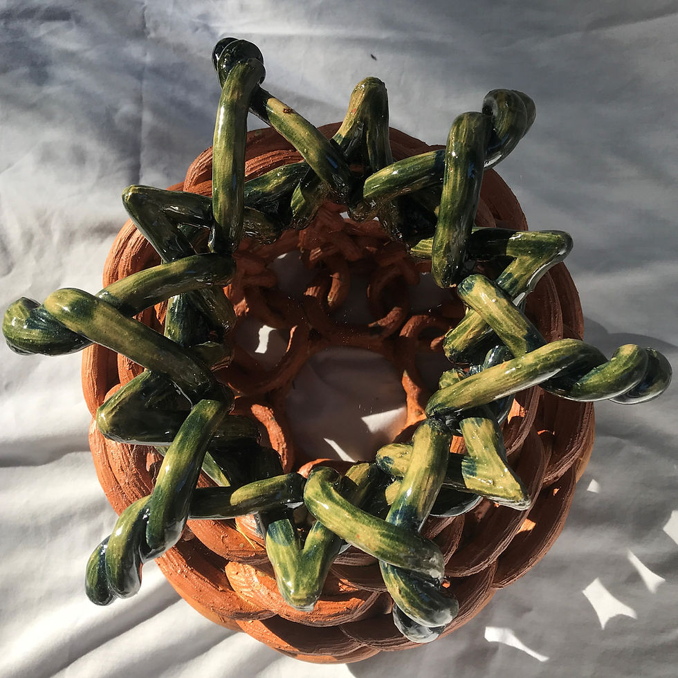 Thumbnail: Air Pineapple Ceramic Garden Sculpture