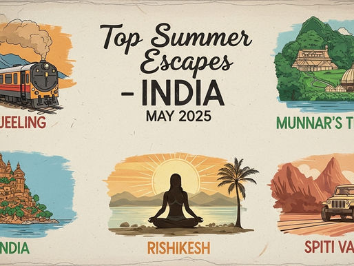 Best Places to Visit in India in May (2025)