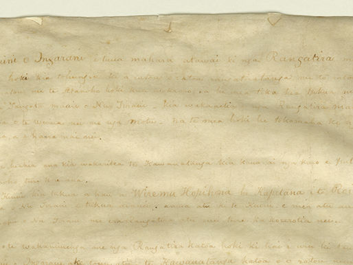 Te Tiriti O Waitangi 1840