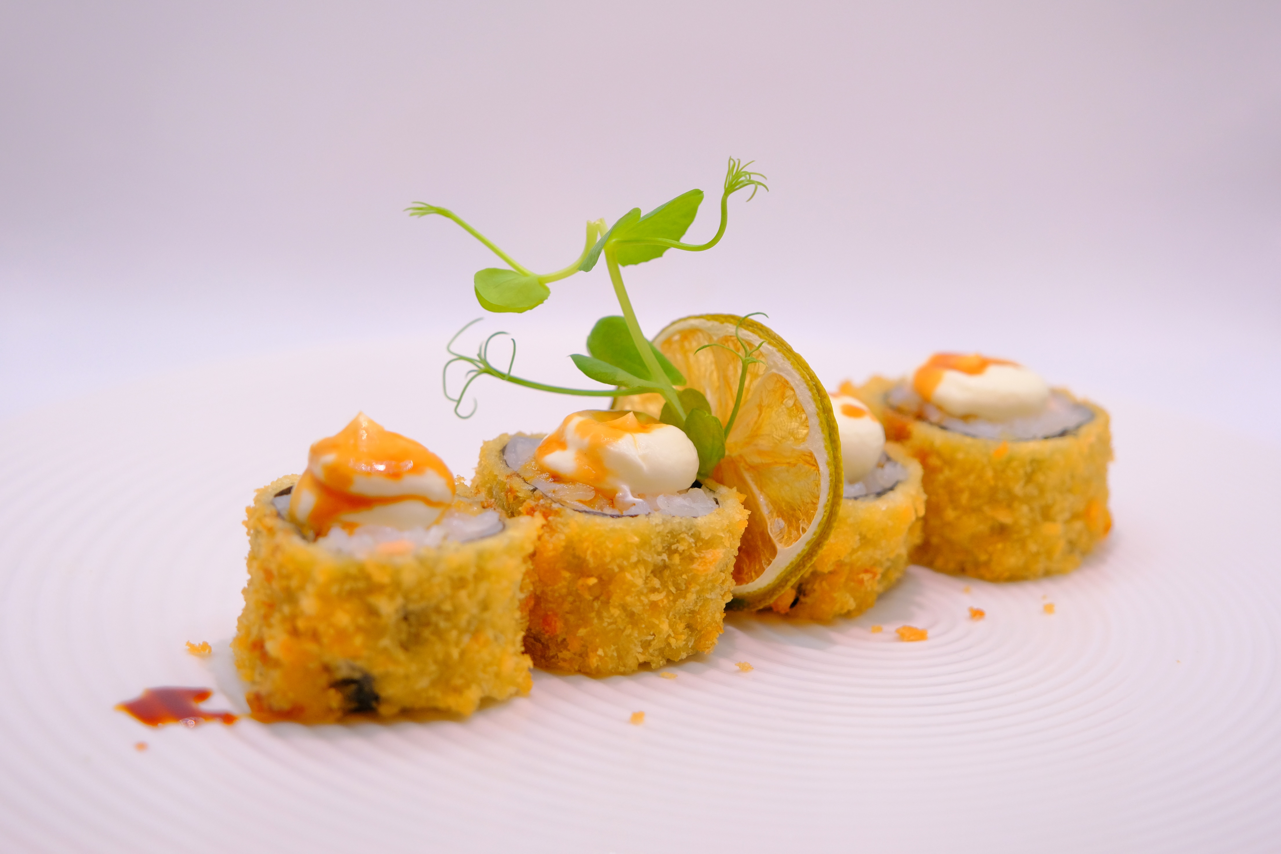 Arranged Food and Objects