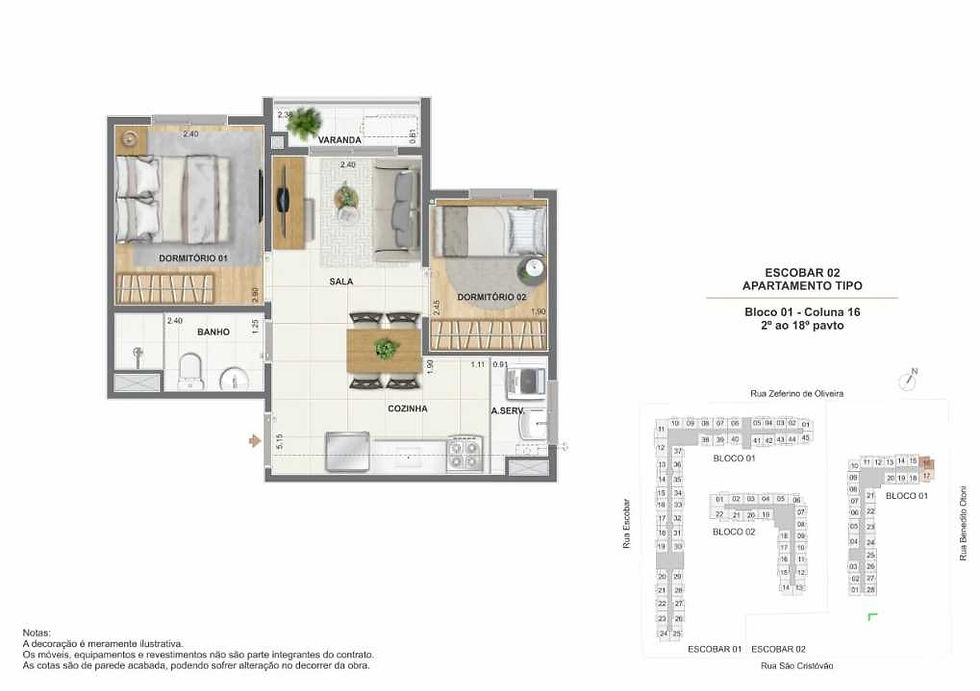 Luzes do Rio plantas