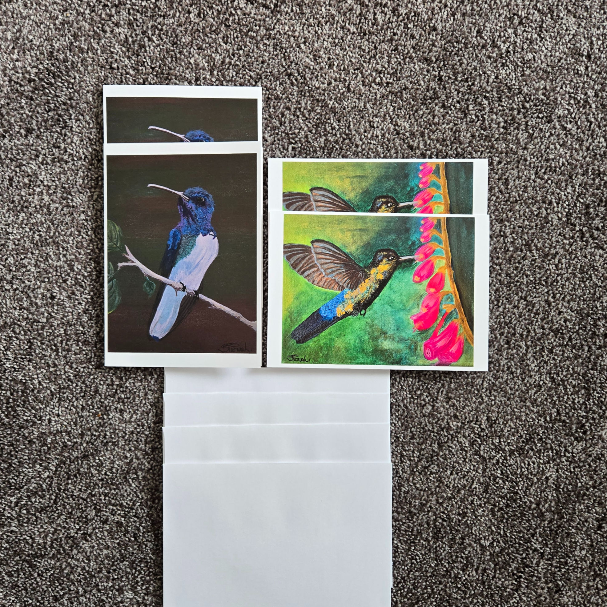 Hummingbird cards