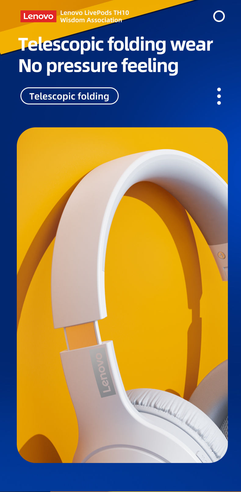 Miniatura: Lenovo Thinkplus TH10 TWS Stereo Headphone Low Latency With Long Endurance Gamin