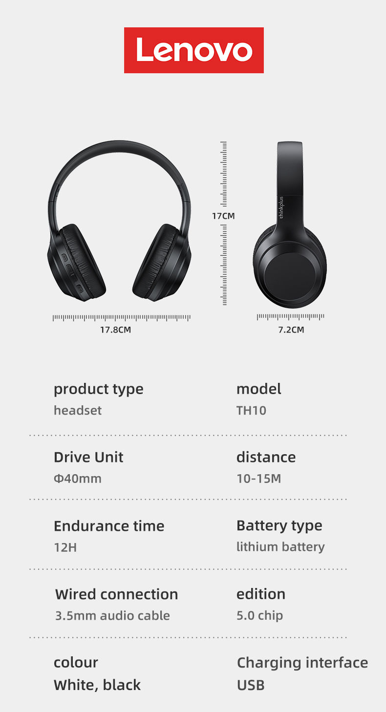 Miniatura: Lenovo Thinkplus TH10 TWS Stereo Headphone Low Latency With Long Endurance Gamin