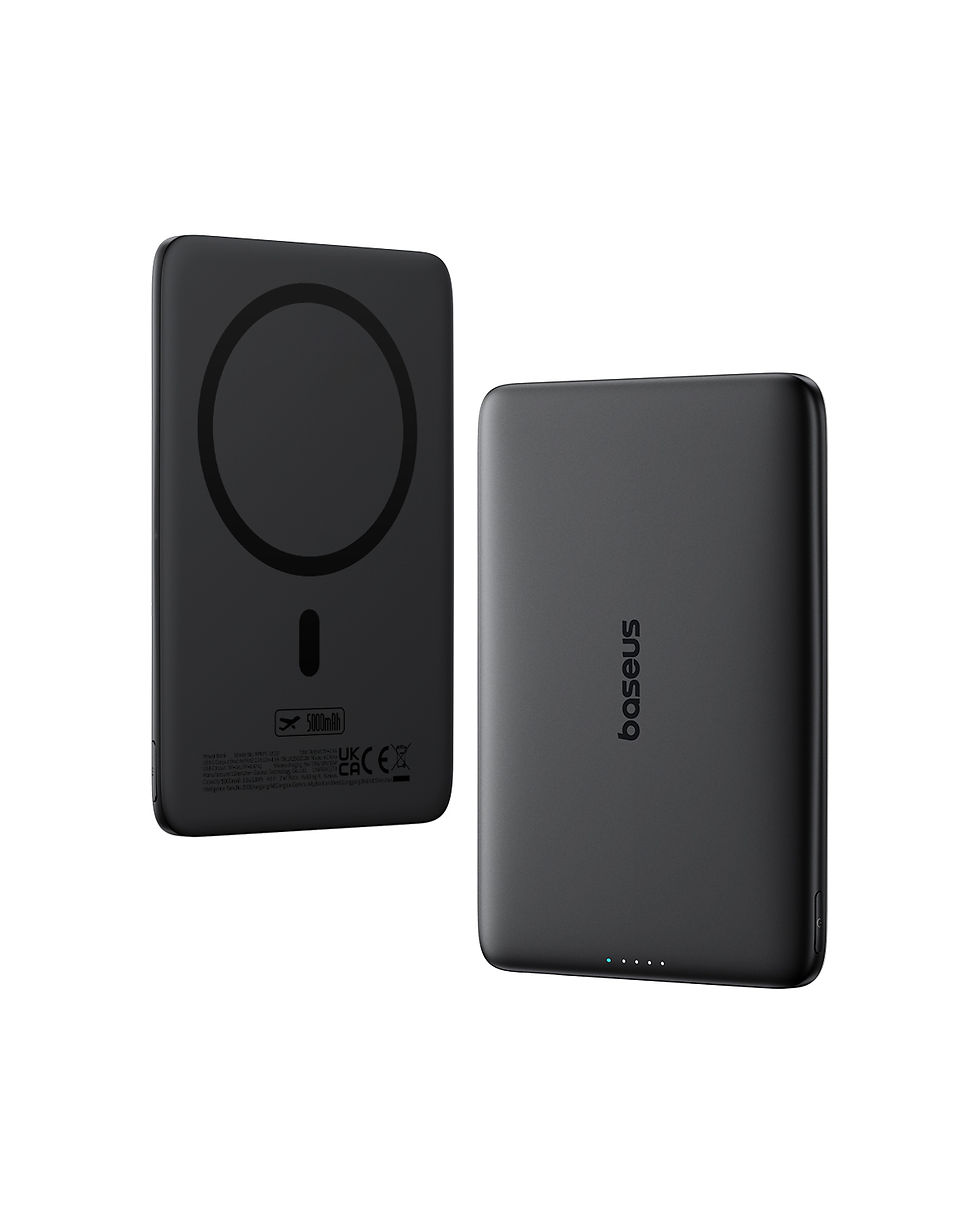 Miniatura: Baseus 5000mAh Magnetic Power Bank 15W Wireless 20W Wired Charging Thin Card-Siz