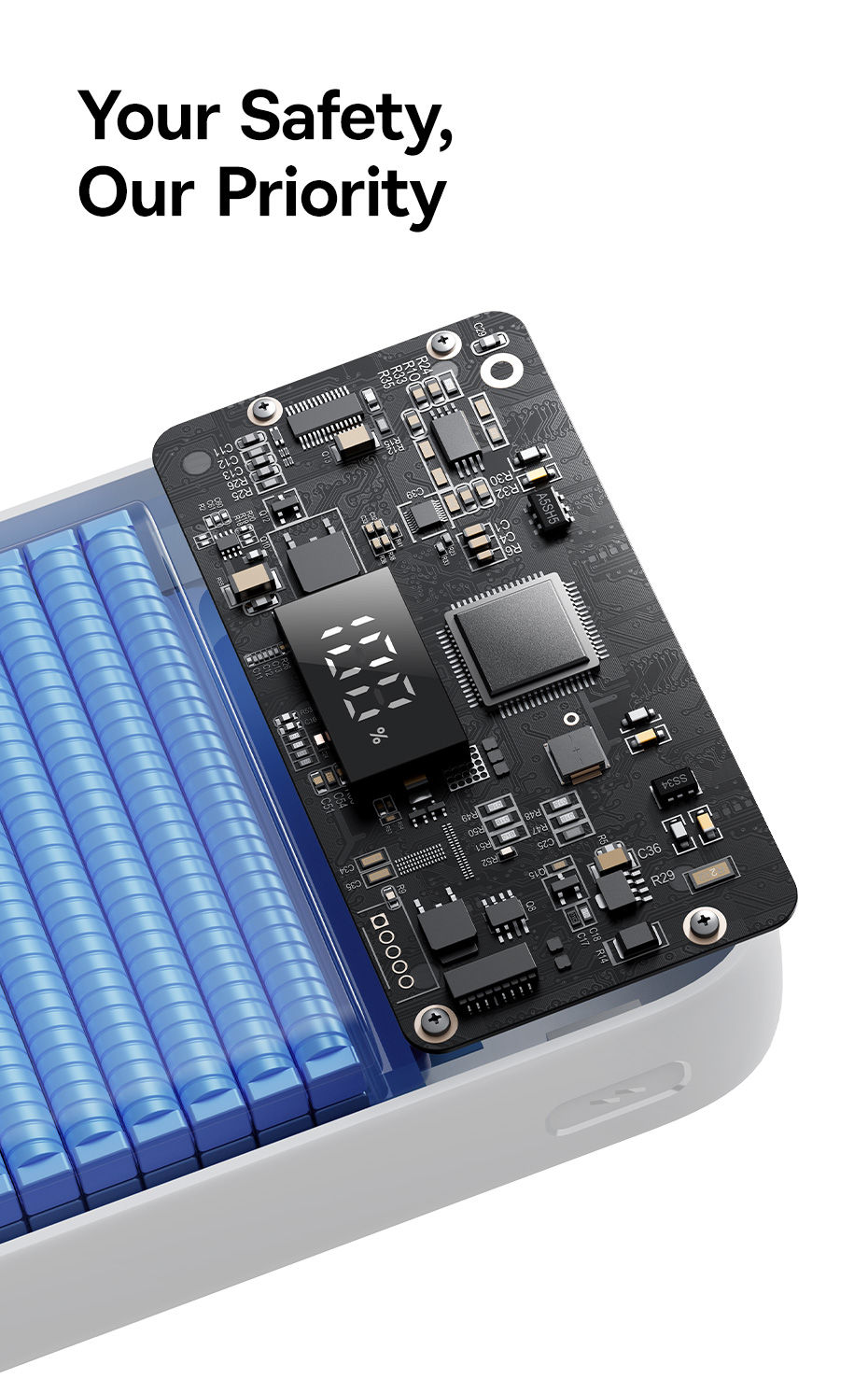 Miniatura: Baseus Power Bank 20000mAh PD 22.5W Fast Charging Phone External Battery Powerba