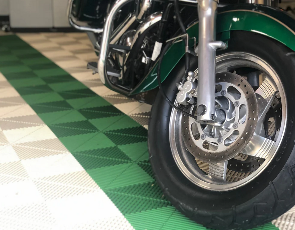 Thumbnail: Swisstrax Ribtrax PRO Turf Green modulinė grindų danga garažui, autoservisui