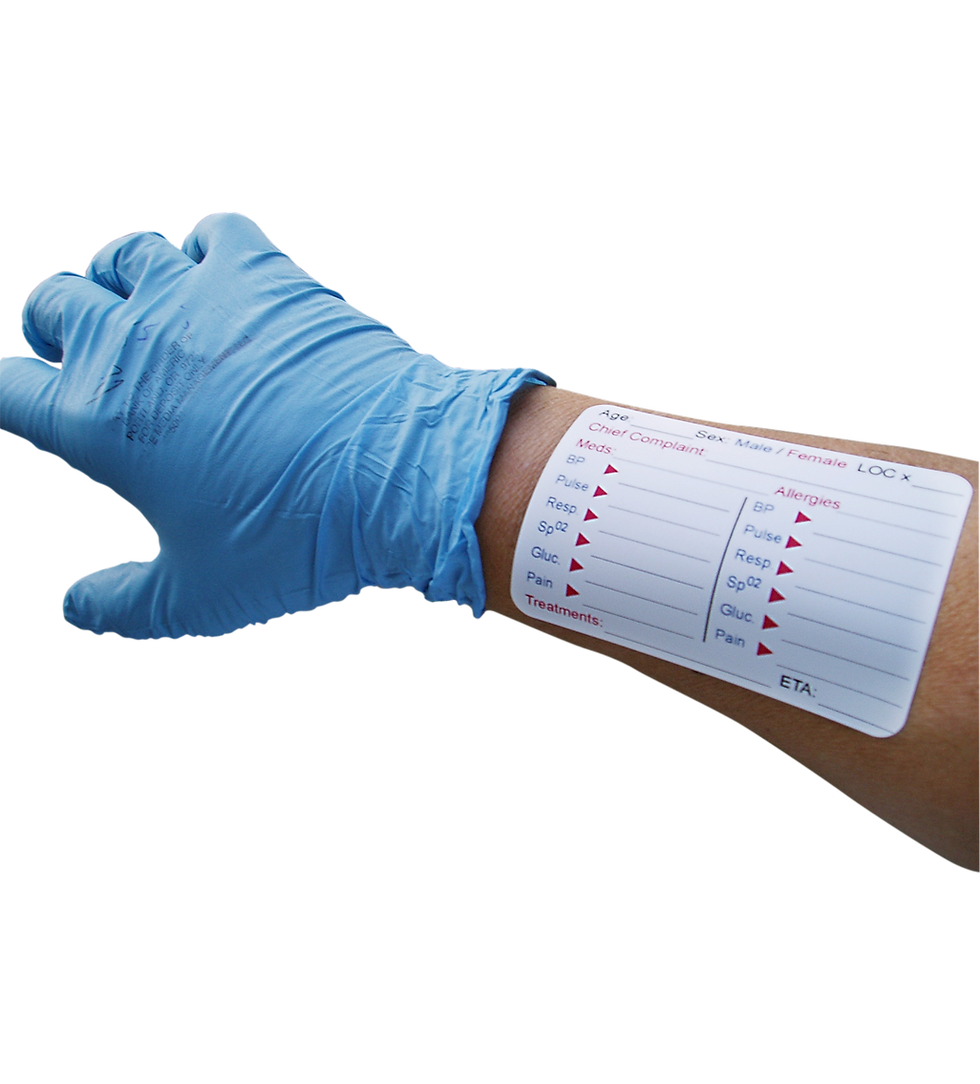 Thumbnail: Tactical Triage Sticker (Pack of 50)