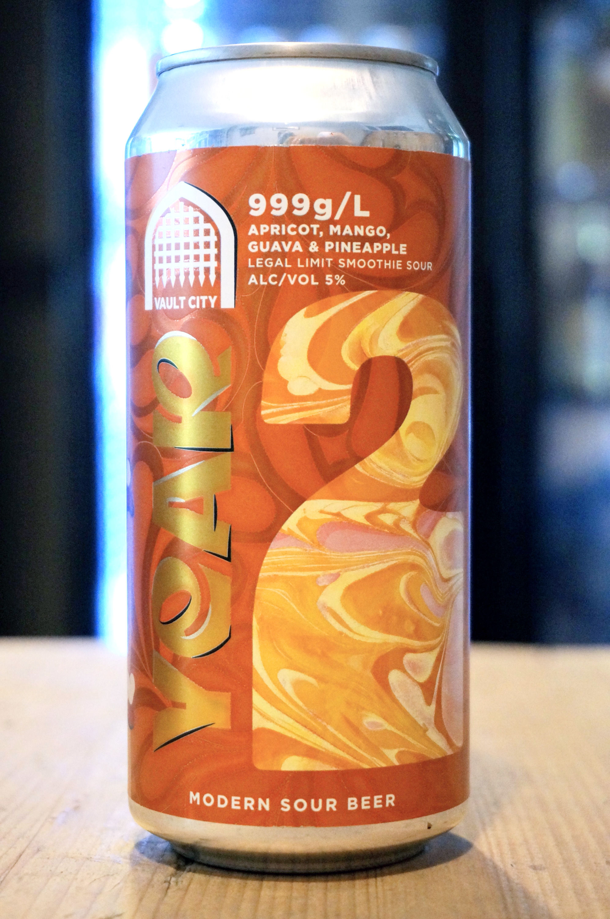 VAULT CITY - YEAR 2: APRICOT, MANGO & PINEAPPLE LEGAL LIMIT SMOOTHIE SOUR - 5%
