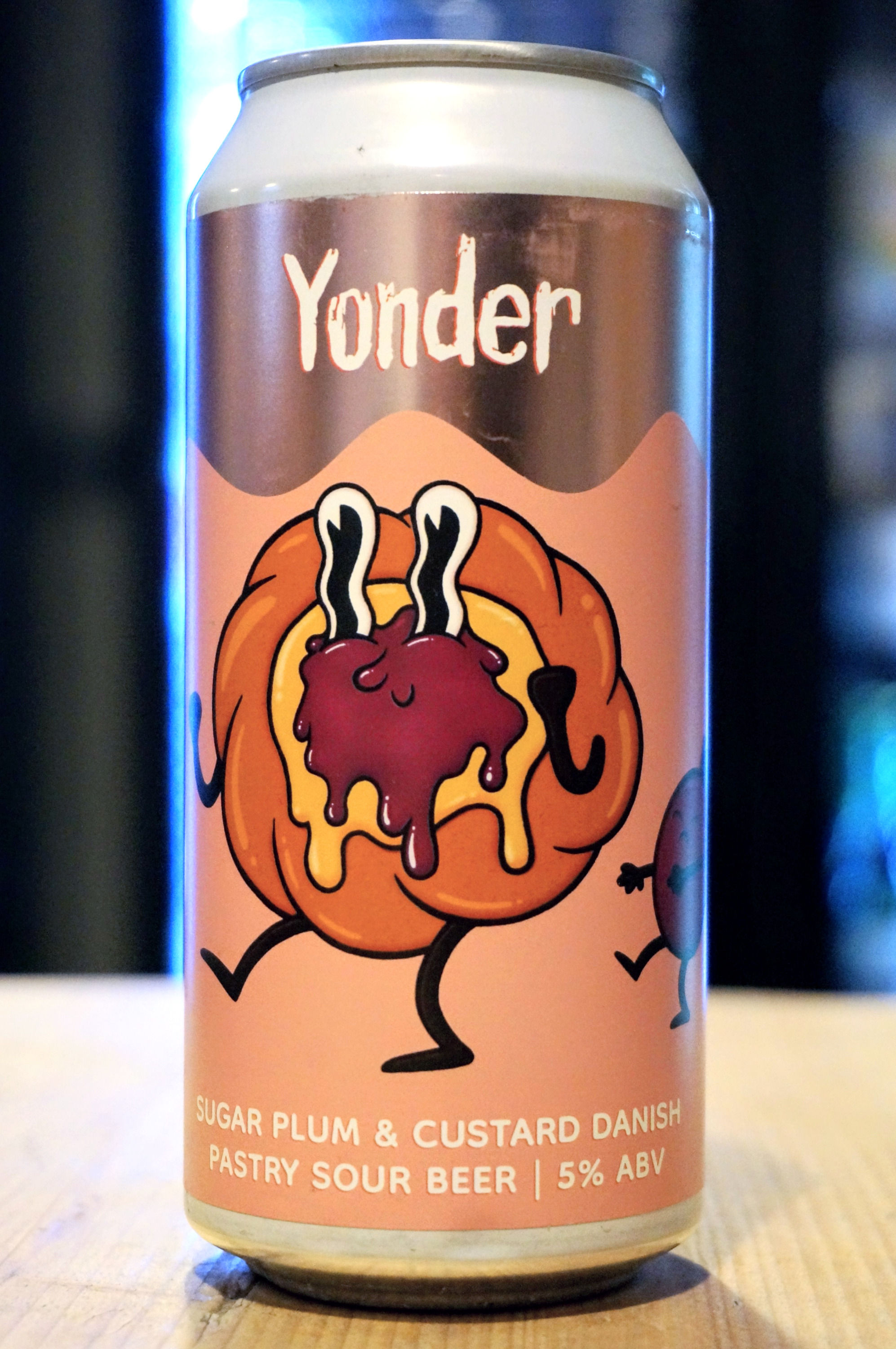 YONDER - SUGAR PLUM & CUSTARD DANISH - 5%