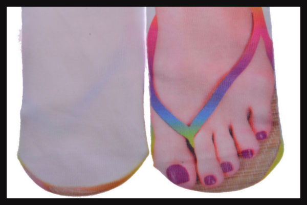 Thumbnail: Flip Flops Multi Colour Socks