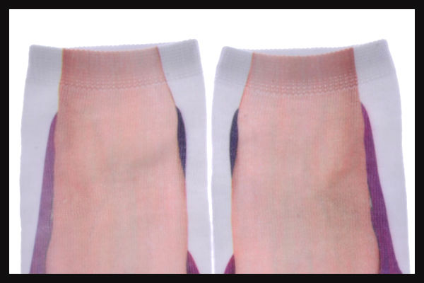 Thumbnail: Flip Flop Socks Purple