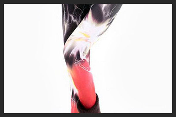 Thumbnail: Red Flash Print Leggings