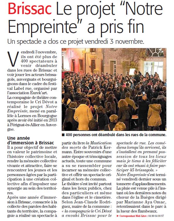 MIDI LIBRE - novembre 17