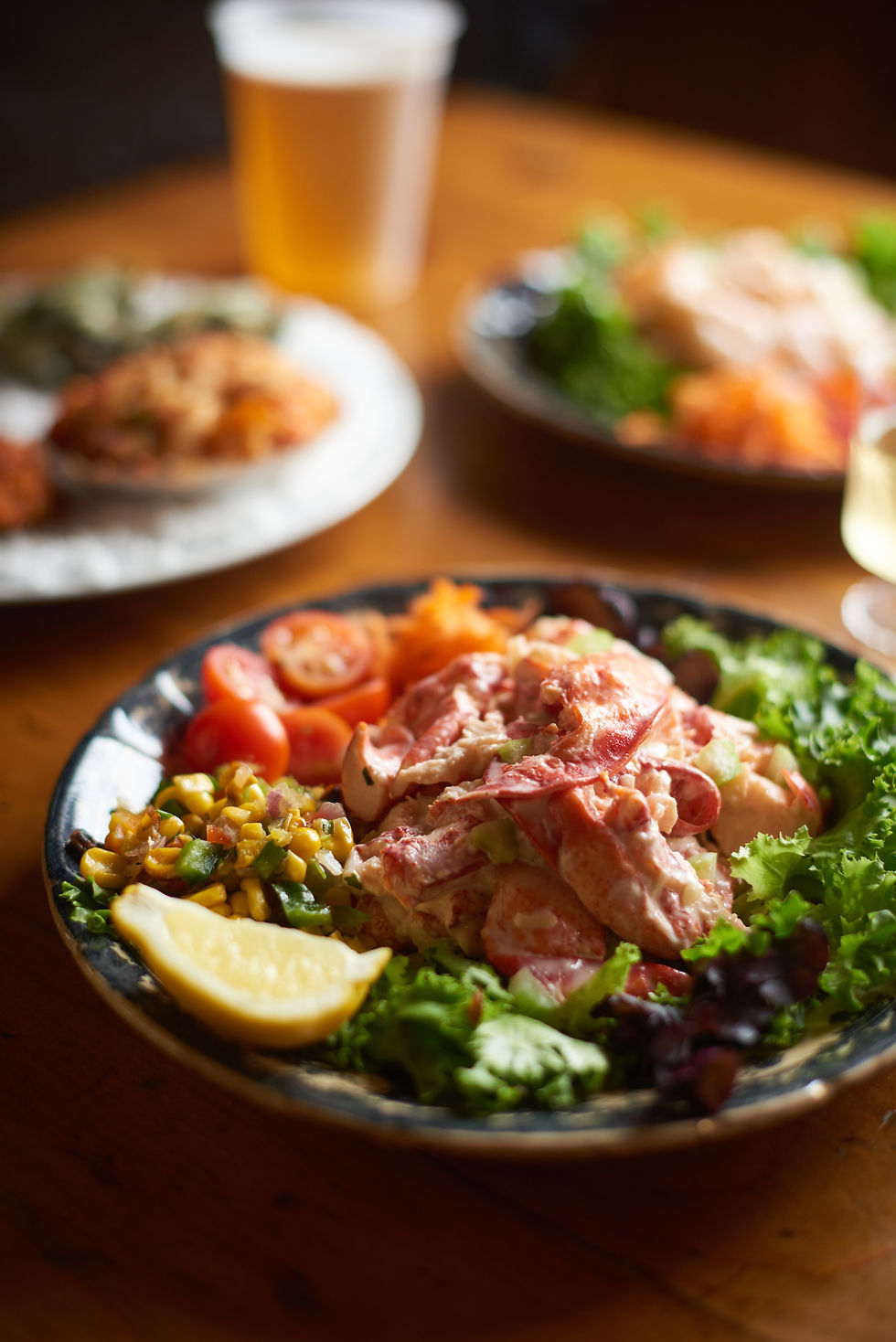 from the menu