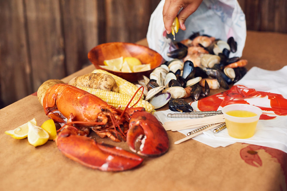 from the menu