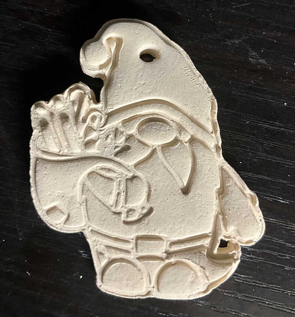 Gnome with Packages Ornament/Magnet