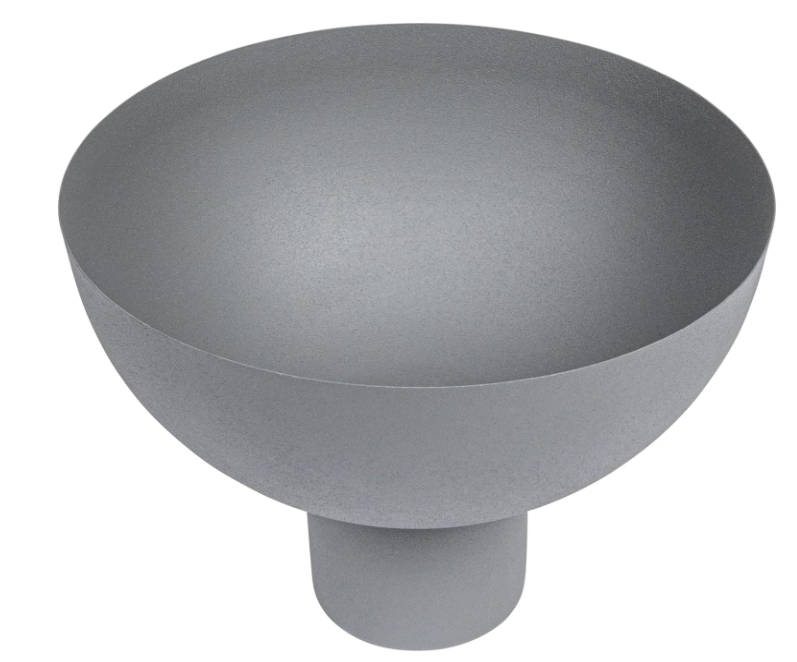 Grey Compote Bowl