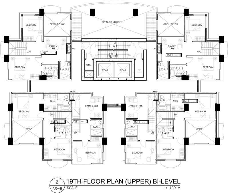 19th Floor Plan