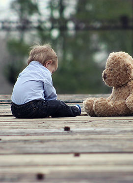 Baby with Teddy Bear
