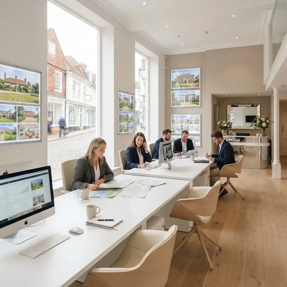 Professional property manager conducting an inspection